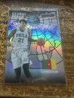 2016-17 Panini Aficionado JOEL EMBIID Global Reach #132 76ers Basketball SP NMMT