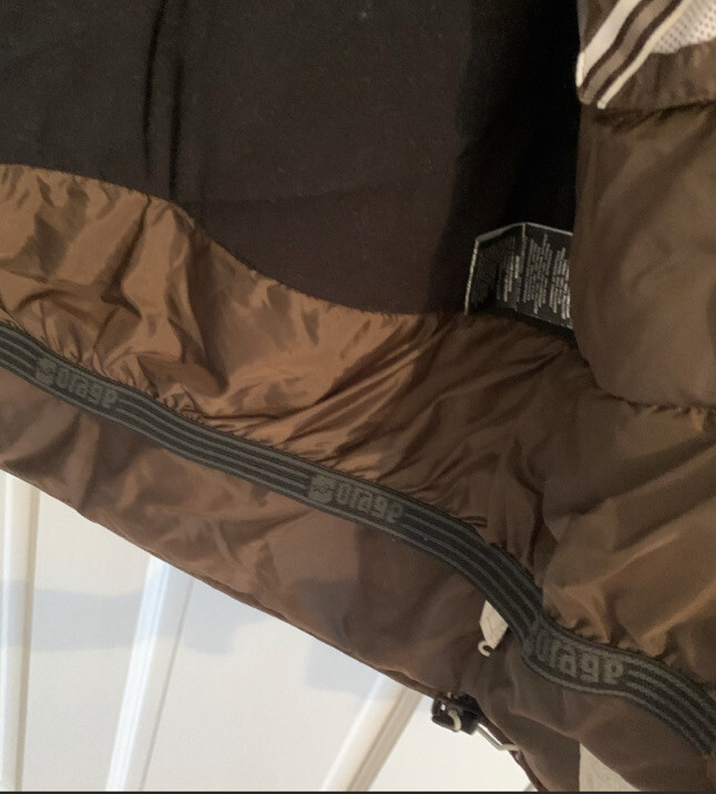 orage ski jacket winter jacket size medium brown … - image 9