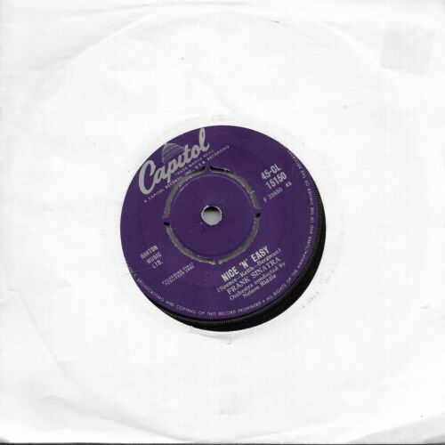 Frank Sinatra Nice 'N' Easy UK 45 7" single +This Was My Love - Imagen 1 de 1
