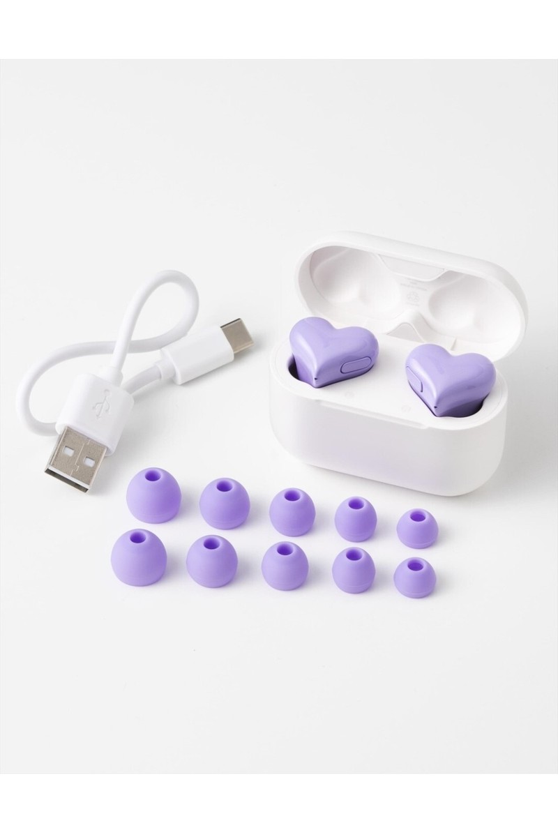 【新品未開封】HeartBuds　SoftBank ワイヤレスイヤホン　パープル HeartBuds - SoftBank SELECTION
