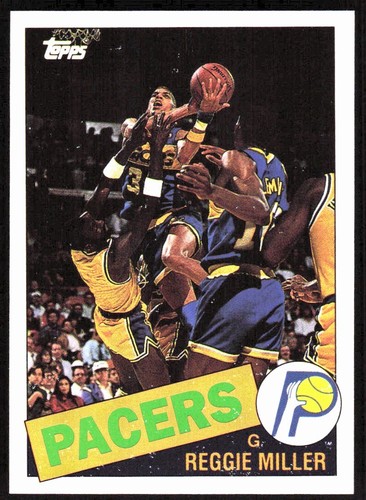 REGGIE MILLER 1992-93 TOPPS ARCHIVES #67 INDIANA PACERS