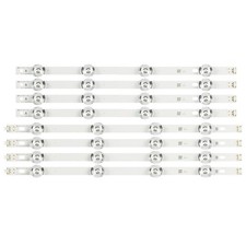 Striscia LED TV 8 pezzi per TV LG 42" 42LB580V 42LF580V 42LB650V 42LB3910 42lB585V 