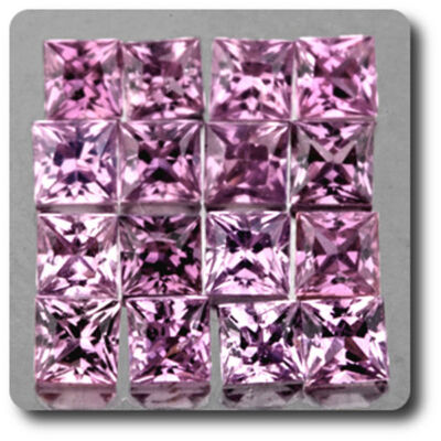SAPHIR ROSE . 0.06 cts. 2 MM. IF - VVS1 ( vendu à l'unité ) Ceylan, Sri