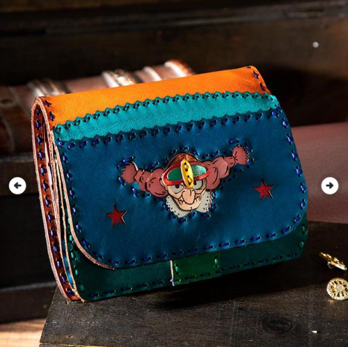 GBL】紅の豚 オジャガデザイン ショートウォレット ポルコ