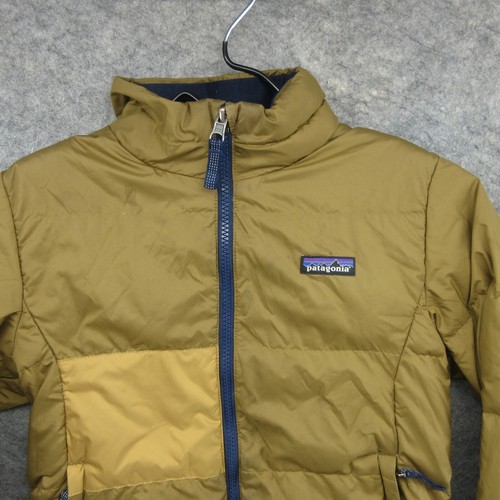 Patagonia Jacket Boys XS Blue Tres 3 in 1 Parka Shell & Down Jacket Hooded Youth - Picture 17 of 24
