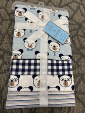 Zack & Zoey Baby  Infant  Receiving Blankets  24"x26" Flannel Set Of 4