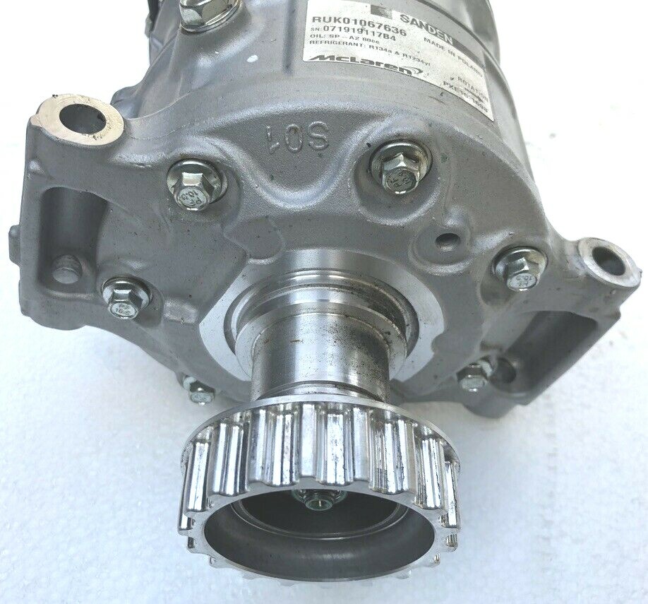 2017-2020 McLaren 720S A/C Compressor RUK01067636 Sanden OEM