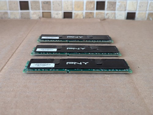 LOT OF 3 PNY 8GB XLR8 8GBH2X04E99927-15-H DD3 PC3-12800U RAM B6-3(1) - Picture 5 of 5