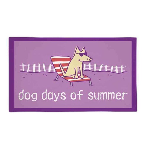 Teddy the Dog Beach Towel Barkin' in the Free World Dog Days Resting Beach Face - Picture 5 of 14