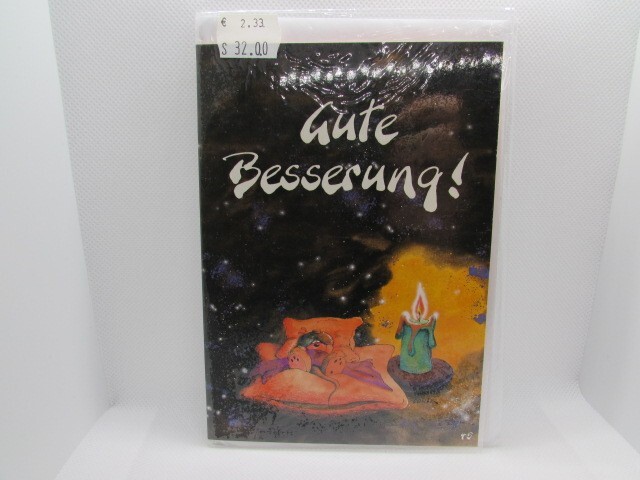 Diddl Maus Gute Besserungs Karte mit Umschlag Neu OVP