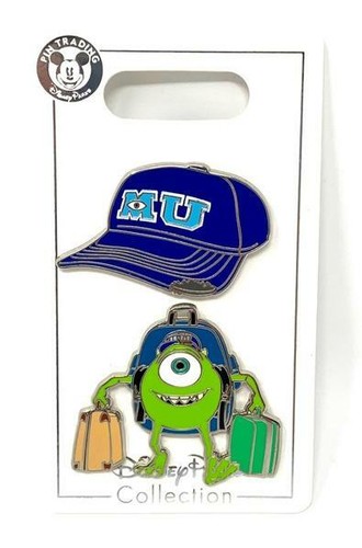 Mike Wazowski MU Baseball Hat 2 Pin Set 