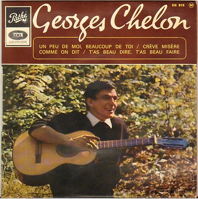 GEORGES CHELON ''EIN BISSCHEN VON MIR, VIEL VON DIR'' 60er EP PATHE 915