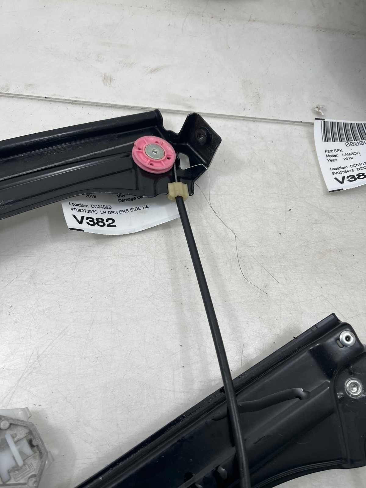 LH Front Door Regulator 4T0837397C LAMBORGHINI HURACAN 19