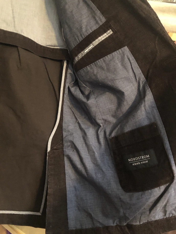 Chaqueta blazer de pana Nordstrom 40R para hombre Foto 3 de 4