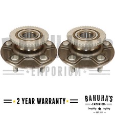 For Nissan Primera P12 MK3 2002-ON Rear Wheel Hub & Bearing Kit x2 Pair