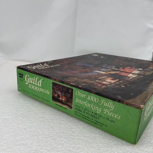 1983 Whitman Guild 1000 Pcs Puzzle, New Jersey Farm, Vintage, New - Picture 2 of 5
