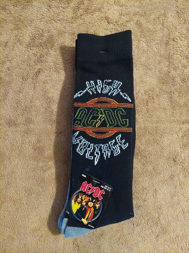 AC/DC - High Voltage & Logo - New socks - Size 10-13 | eBay