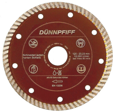 Diamant Trennscheibe SCHNITTMAX F/ür alle harten Fliesen /& Feinsteinzeug /ø 180 mm x 22,2 mm