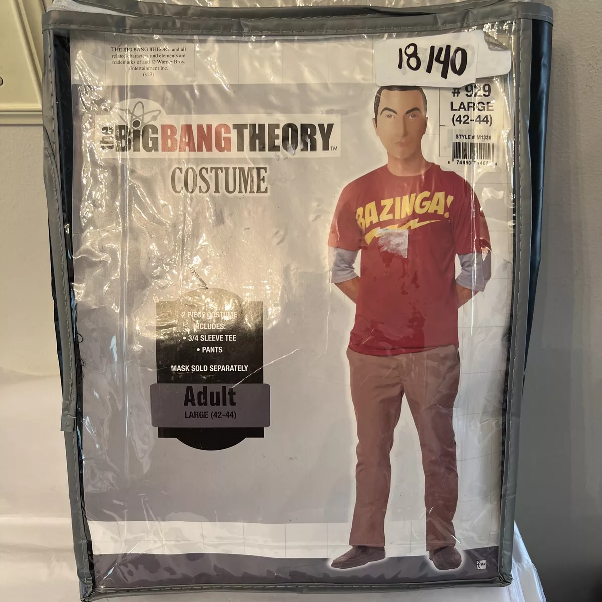 The Big Bang Theory Red Bazinga Sheldon Cooper Adult Boxer Underwear