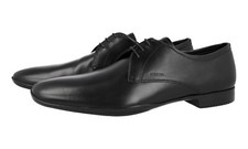 PRADA Comfy Leather Derby Dress Shoes  - 2EE016 - Black - NEW -  US 9 EU 42