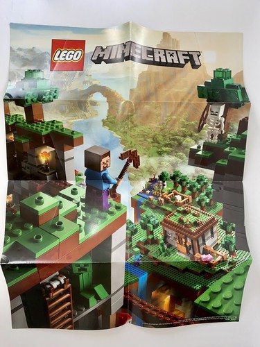 Lego Minecraft 21116 Crafting Box Complete with Block Translator Poster Manuals - Picture 4 of 5