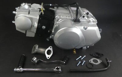 107ccm Motor Silber 4-Gang manuelle Kupplung 1P52FMH Dax Monkey u.a. engine