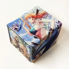 Game Card Storage Box One Piece Nami Hard Case Holder PTCG Desk Game Case