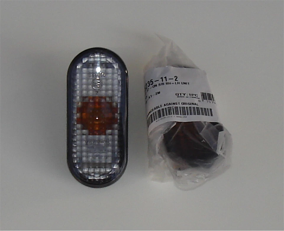 Freccia Laterale Destra + Sinistra per Vw Bora (1J2/1J6) 10/1998-09/2005 Fumè - Immagine 2 di 2