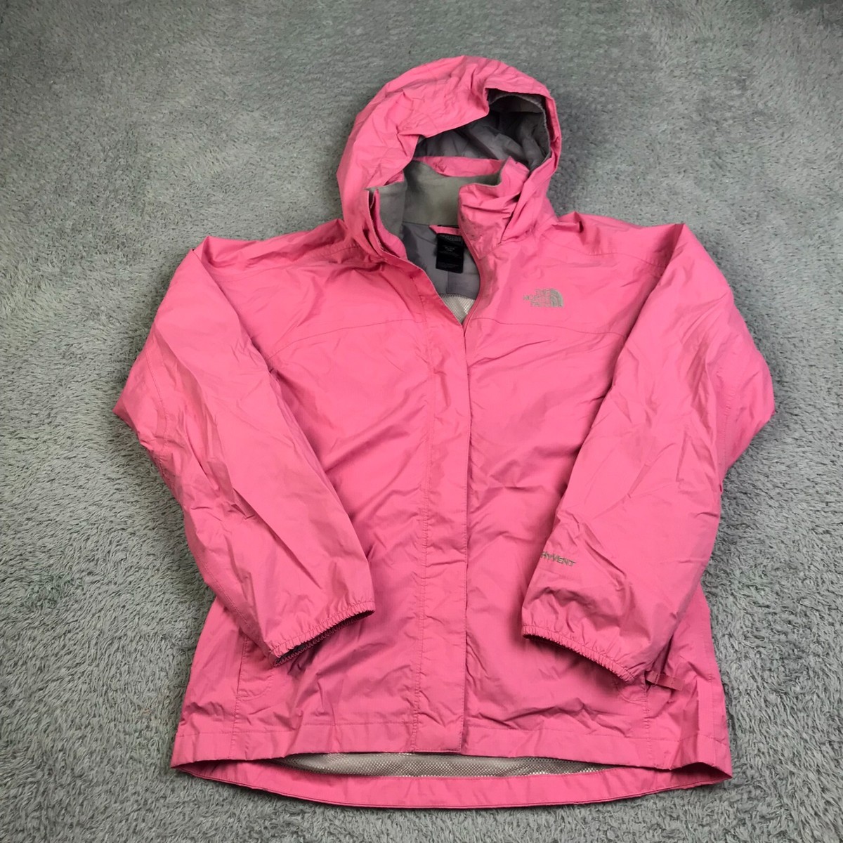 Pink Raincoat Jacket Neon Pink Waterproof Jacket The North Face