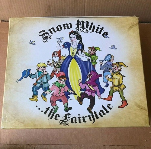 PAUL CARDEW Snow White Fairytale Coffee Tea Mug Cup 12oz SET/4 England GIFT box - Picture 2 of 11