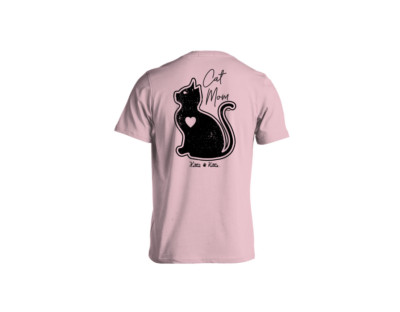 New KITTIE KITTIE The Cat mom   T SHIRT CAT size medium