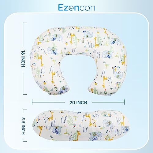 Nursing Pillow, Breastfeeding and Bottlefeeding Pillow for Propping