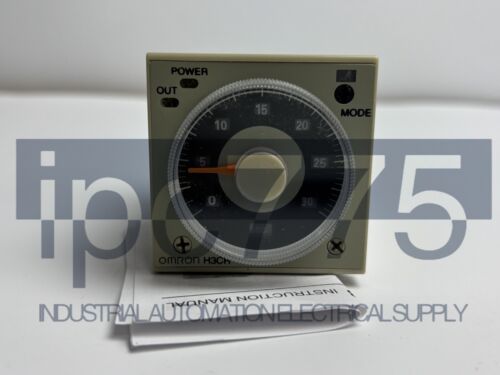 OMRON H3CR-A8E H3CRA8E Timer 100-240VAC/100-125VDC New in Box Free Ship - Picture 5 of 15