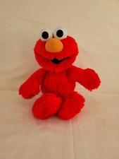 Vintage 1995 Sesame Street Jim Henson Elmo Plush Red Orange Stuffed Toy 14" Tyco