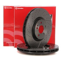 Brembo Bremsscheiben Ø 350Mm FüR Mercedes A W176 CLA C117 GLA X156 45 AMG Vorne