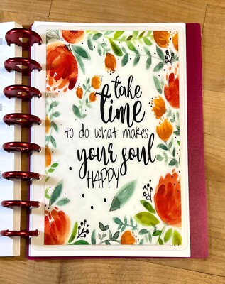 ''Do what makes ur Soul Happy'' DASHBOARD 4 use w TUL/Arc (8 disc) Planner~