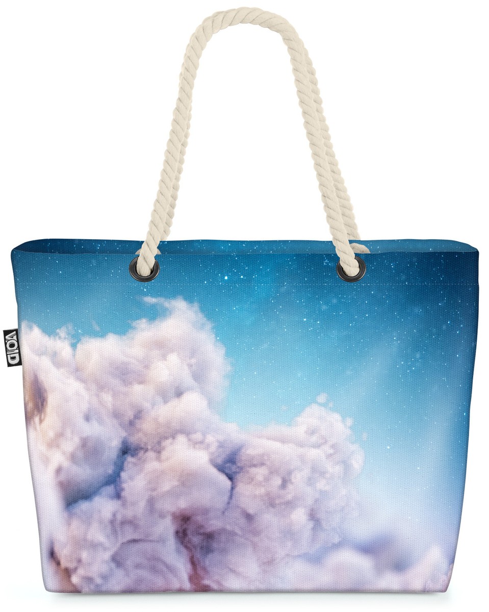 Wolken Sturm Himmel Beach Bag Blau Wetter Regen Dampf natur garten