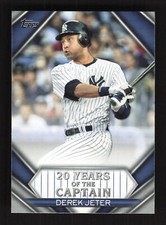 2020 Topps Update #YOC-07 Derek Jeter 20 Years of The Captain