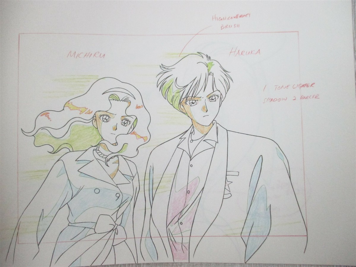 SAILOR MOON S Dougashu Art Works Book Model Sheet Naoko