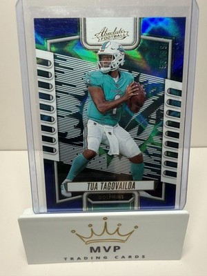 2023 Absolute Tua Tagovailoa #15 Blue Diamonds Miami Dolphins 53/99