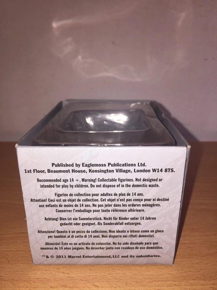 Figura de plomo Eaglemoss Classic Marvel Avengers CHAQUETA AMARILLA/AVISPA sin cargador sin usar, en caja, 2011 Foto 2 de 2