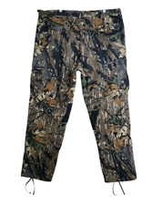 Vintage 90s Y2K Mossy Oak Camo Cargo Pants Mens 2XL 45x34 Hunting Outdoor USA