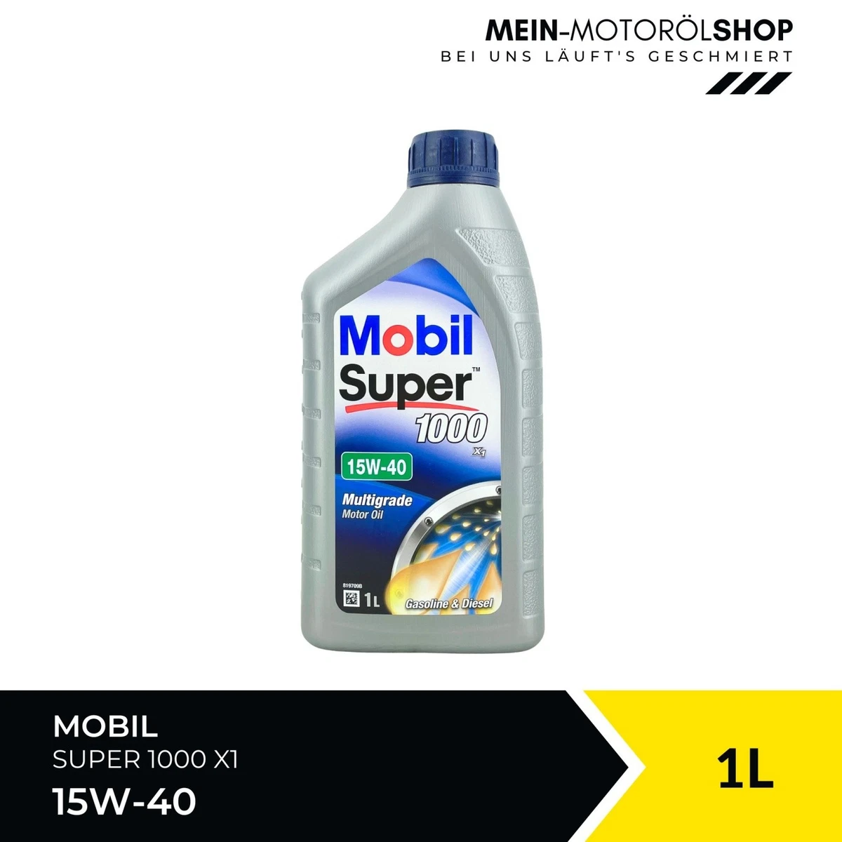 150565 MOBIL Super, 3000 X1 Motorolie 5W-40, 5L, Synthetische Olie AUTODOC
