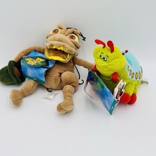 The Disney Store A Bugs Life Flea  Heimlich 9  Plush NWT Beanbag