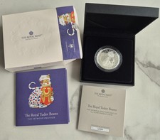 The Royal Tudor Beasts The Seymour Panther 2022 UK 1oz Silver Proof Coin