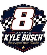 Kyle Busch Tribute Sticker, Fan Decal, 8 Trib...