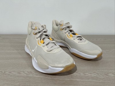 Nike Biege Cream Basketball Sneakers Men s Size 6 Neutral Streetwear B-Grade