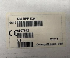 Crestron 6507642 DM-RPP-K24  DigitalMedia™ 24-Port Keystone Patch Panel