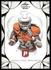 2024 Leaf Trinity Pristine Football #60 Jonathon Brooks