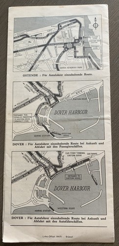 1960 Ostende - Dover Travel Brochure - Picture 2 of 4